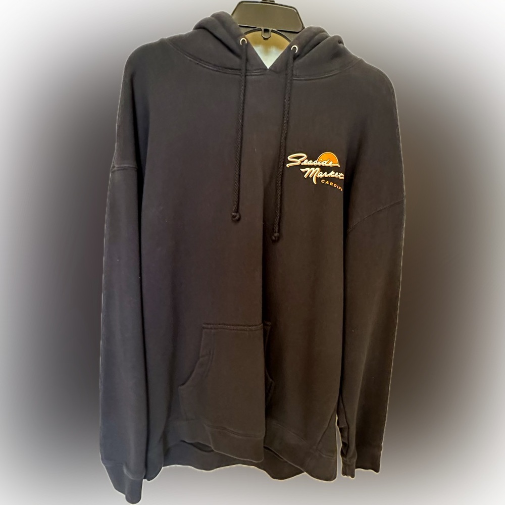 Seaside Market Cardiff Sweatshirt Hoodie Unisex sz XL